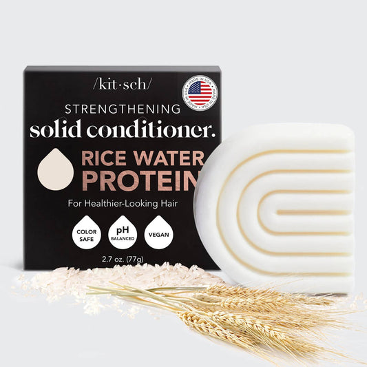 Rice Water Protein Conditioner Bar for Hair Growth Riisivesi Proteiini palahoitoaine
