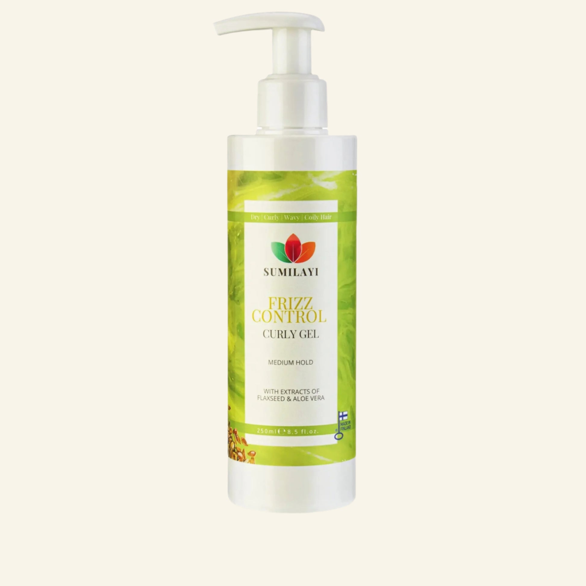 Kihara geeli 250ml - Sumilayi Frizz Control Curly Gel - Laadukas Hair gel, valmistaja: Sumilayi. Saatavilla verkkokaupassa Sumilayi. Katso lisää: Kihara geeli 250ml - Sumilayi Frizz Control Curly Gel.