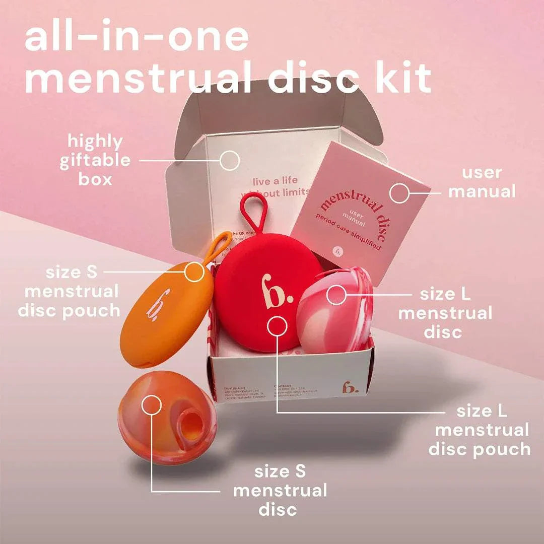 Menstrual Discs - Bodyotics Comfydisc Reusable - 2pcs